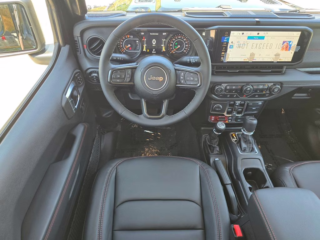 2026 Black Clearcoat Jeep Gladiator Rubicon 4X4 Truck