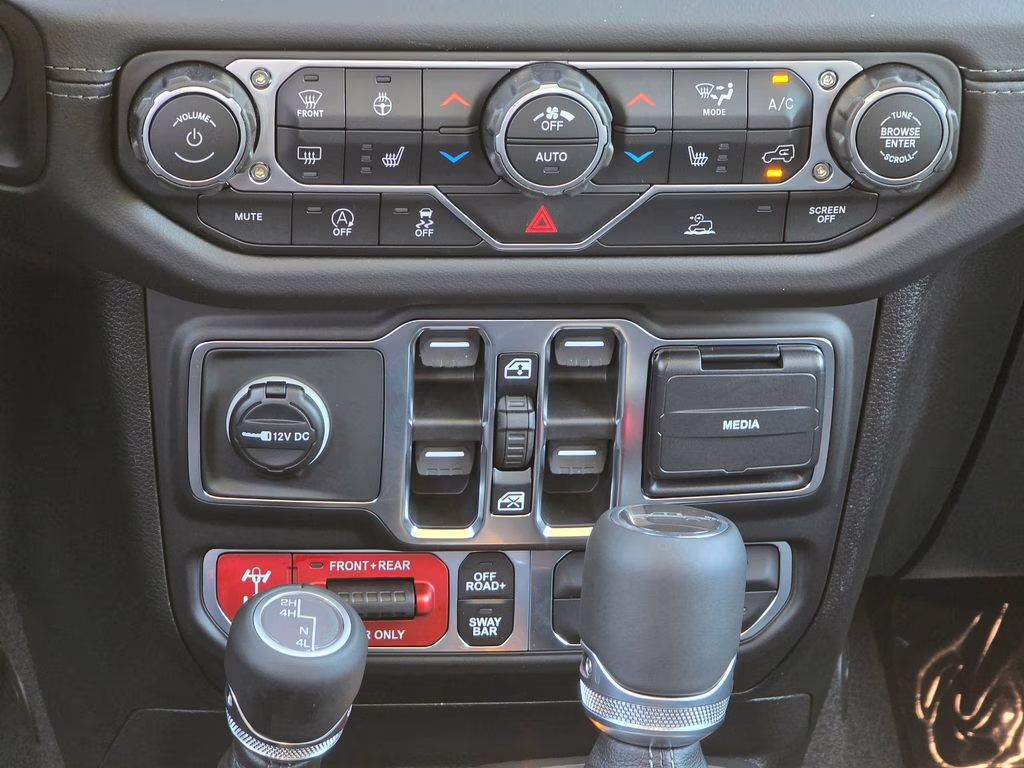 2026 Black Clearcoat Jeep Gladiator Rubicon 4X4 Truck