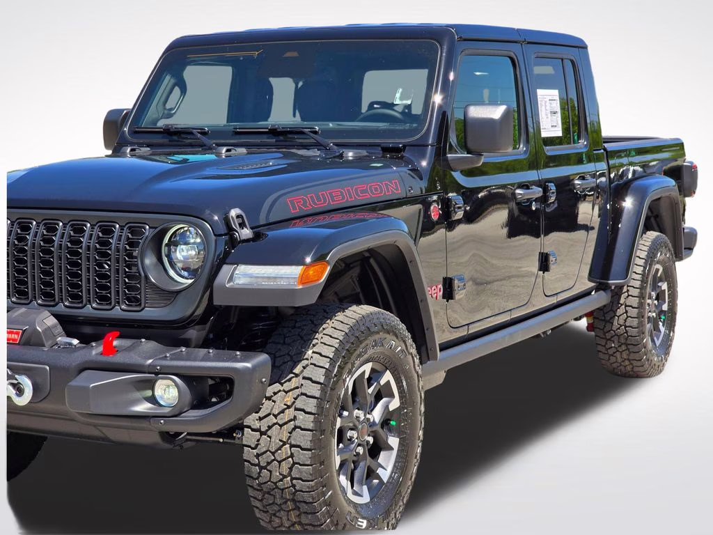 2026 Black Clearcoat Jeep Gladiator Rubicon 4X4 Truck