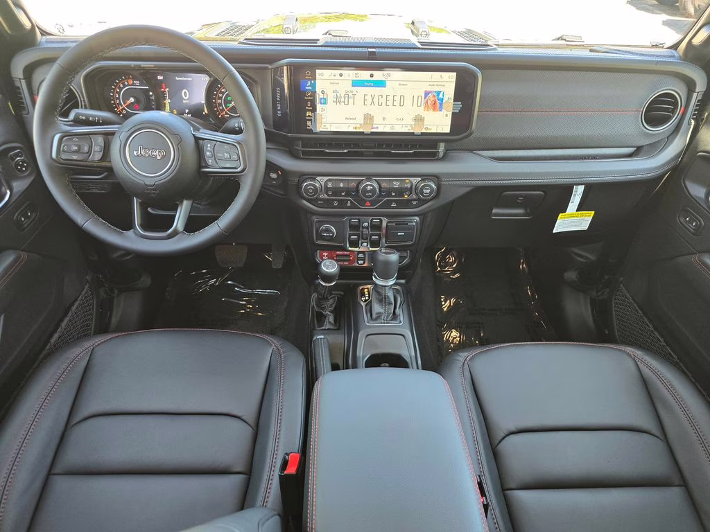 2026 Black Clearcoat Jeep Gladiator Rubicon 4X4 Truck