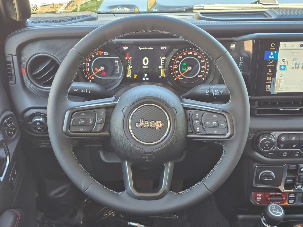 2026 Black Clearcoat Jeep Gladiator Rubicon 4X4 Truck