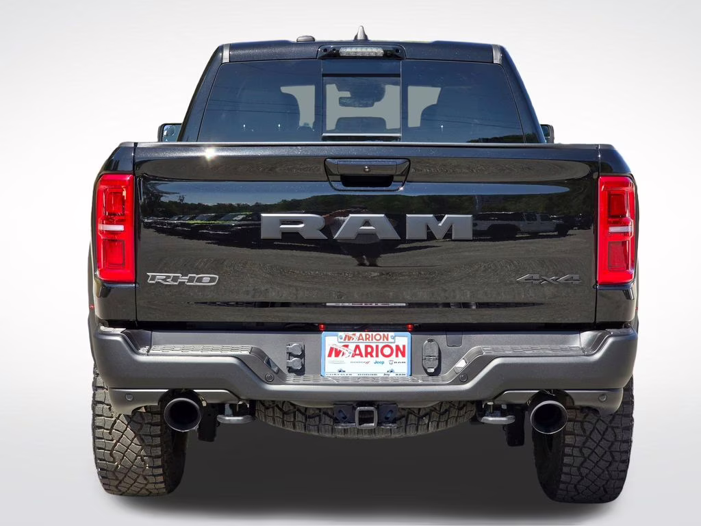 2026 Diamond Black Crystal Pearlcoat Ram 1500 RHO 4X4 Truck