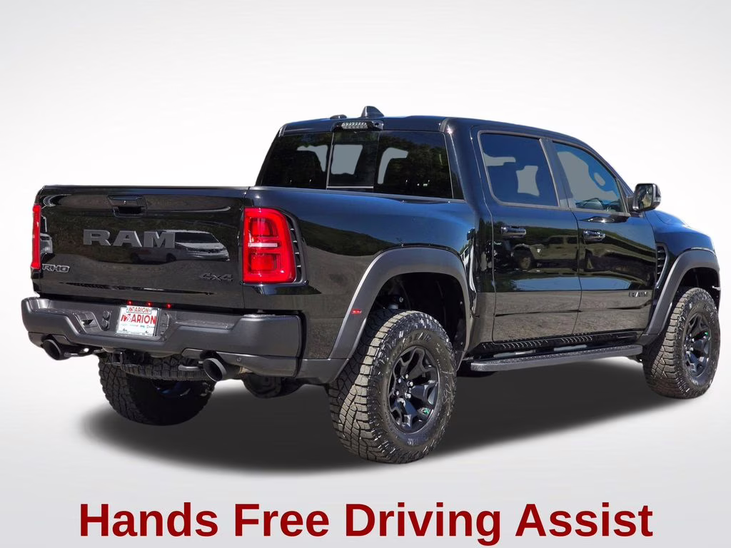 2026 Diamond Black Crystal Pearlcoat Ram 1500 RHO 4X4 Truck