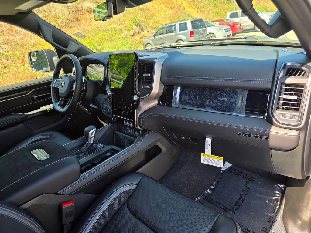 2026 Diamond Black Crystal Pearlcoat Ram 1500 RHO 4X4 Truck