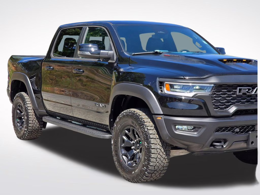 2026 Diamond Black Crystal Pearlcoat Ram 1500 RHO 4X4 Truck