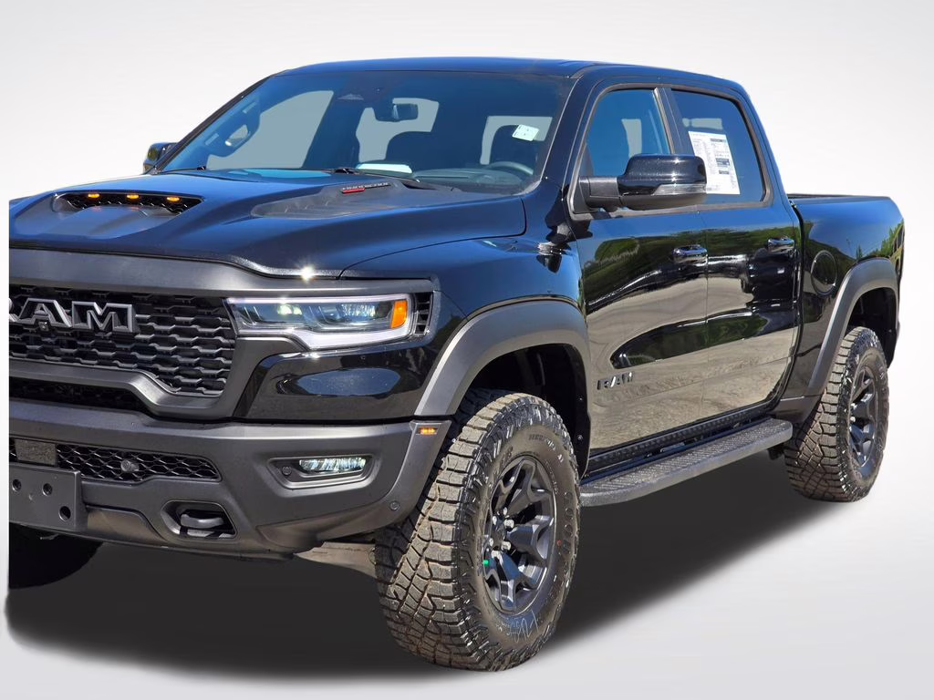 2026 Diamond Black Crystal Pearlcoat Ram 1500 RHO 4X4 Truck