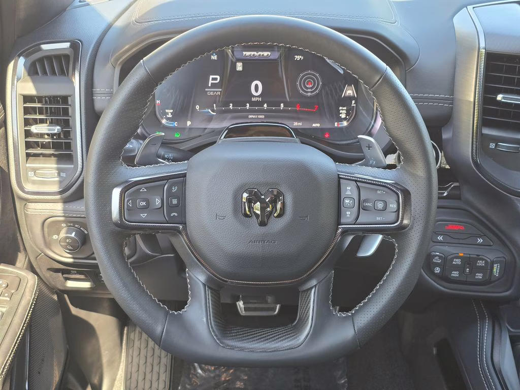 2026 Diamond Black Crystal Pearlcoat Ram 1500 RHO 4X4 Truck