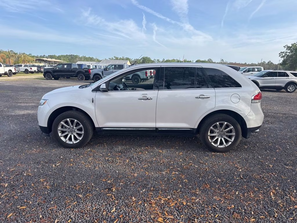 2015 White Platinum Clearcoat Metallic Lincoln MKX Base FWD SUV