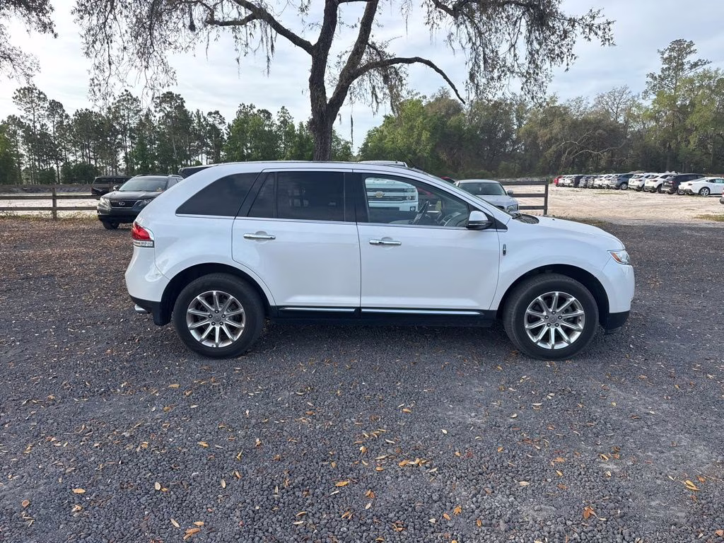 2015 White Platinum Clearcoat Metallic Lincoln MKX Base FWD SUV