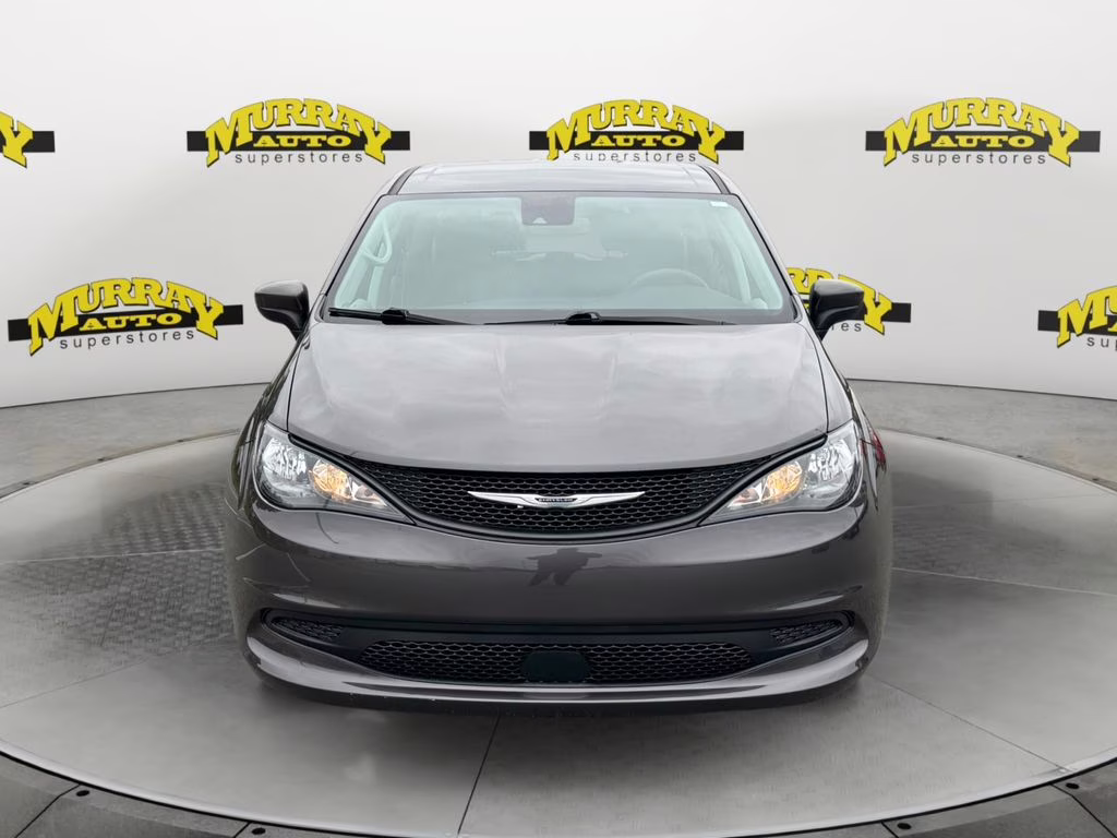 2023 Granite Crystal Metallic Clearcoat Chrysler Voyager LX FWD Van