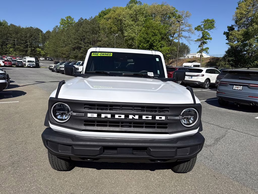 2025 Oxford White Ford Bronco Big Bend 4X4 SUV