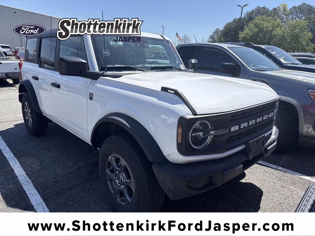 2025 Oxford White Ford Bronco Big Bend 4X4 SUV