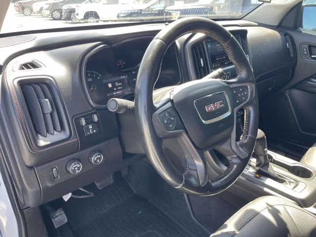 2019 Summit White GMC Canyon All Terrain 4X4 Truck