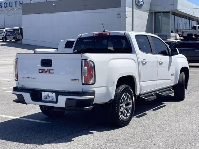 2019 Summit White GMC Canyon All Terrain 4X4 Truck