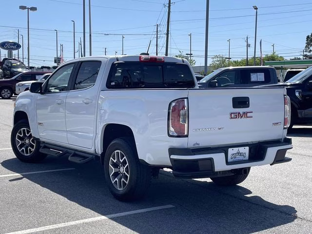 2019 Summit White GMC Canyon All Terrain 4X4 Truck
