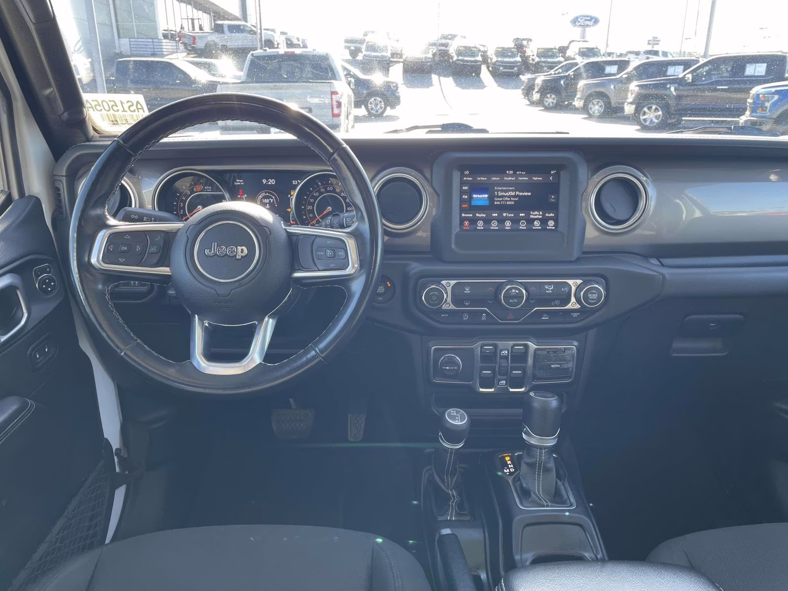 2021 Bright White Clearcoat Jeep Wrangler Unlimited Sahara 4X4 SUV