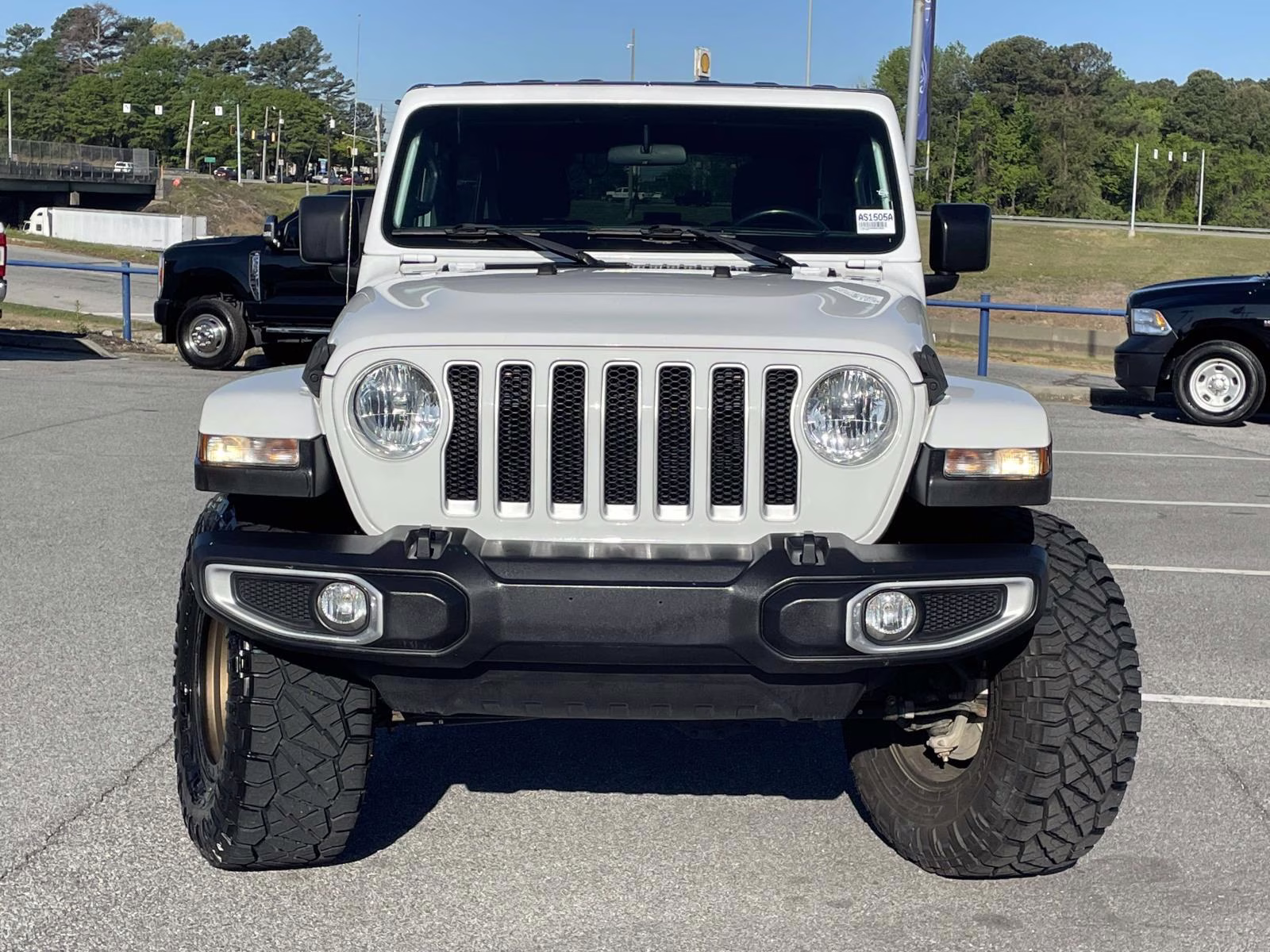 2021 Bright White Clearcoat Jeep Wrangler Unlimited Sahara 4X4 SUV