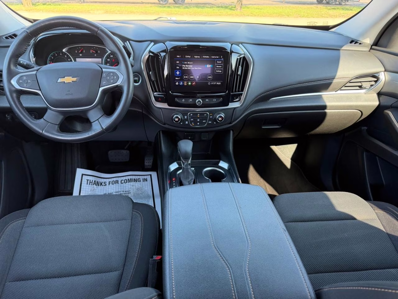 2021 Summit White Chevrolet Traverse LT 1LT AWD SUV