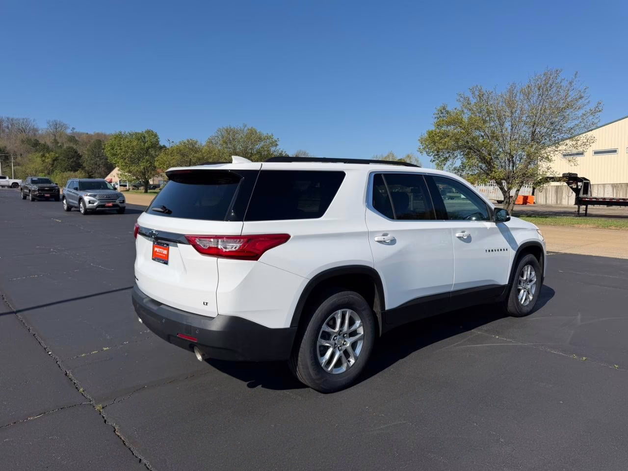 2021 Summit White Chevrolet Traverse LT 1LT AWD SUV