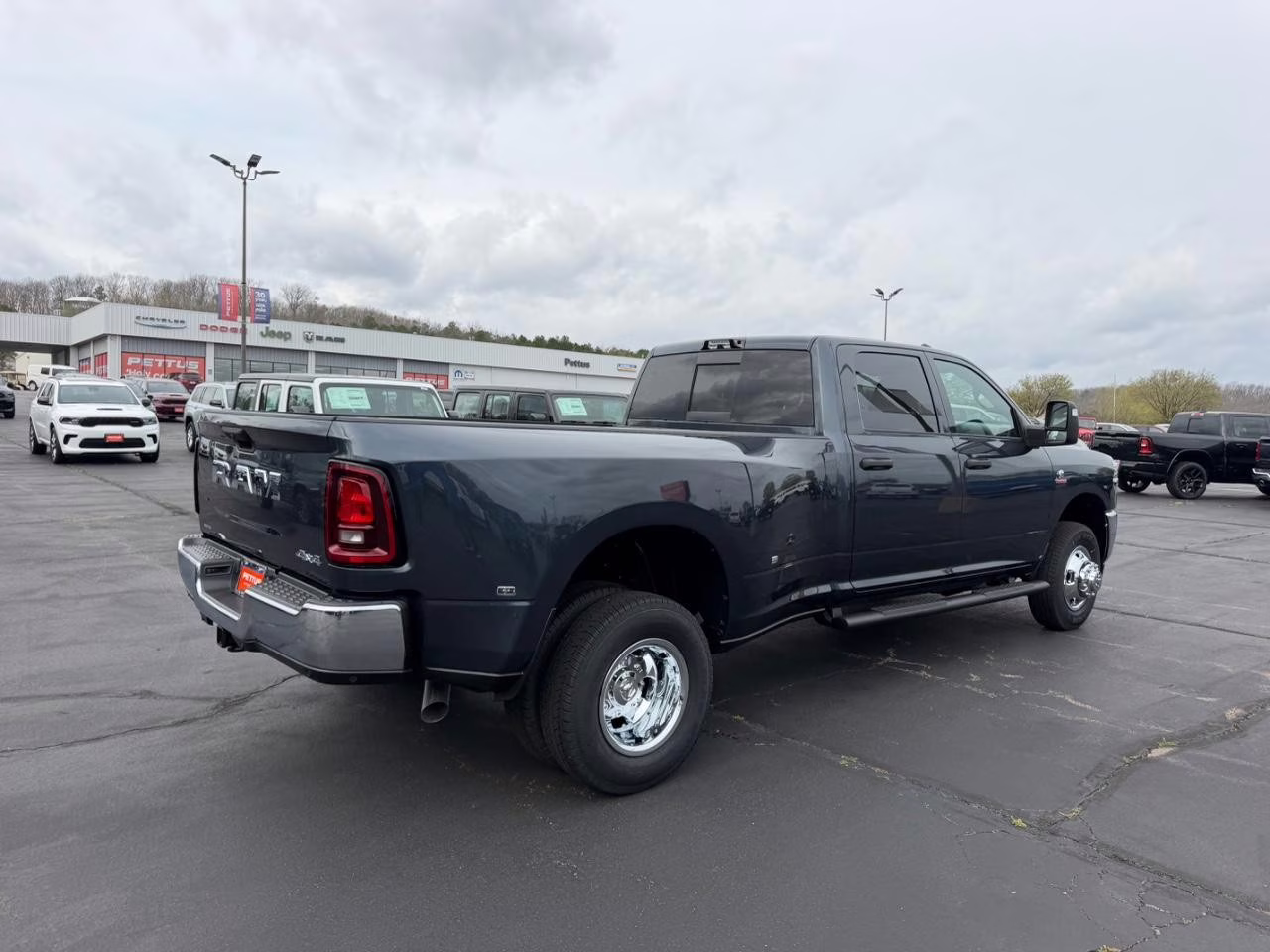 2026 Forged Blue Metallic Ram 3500 Tradesman 4X4 Truck