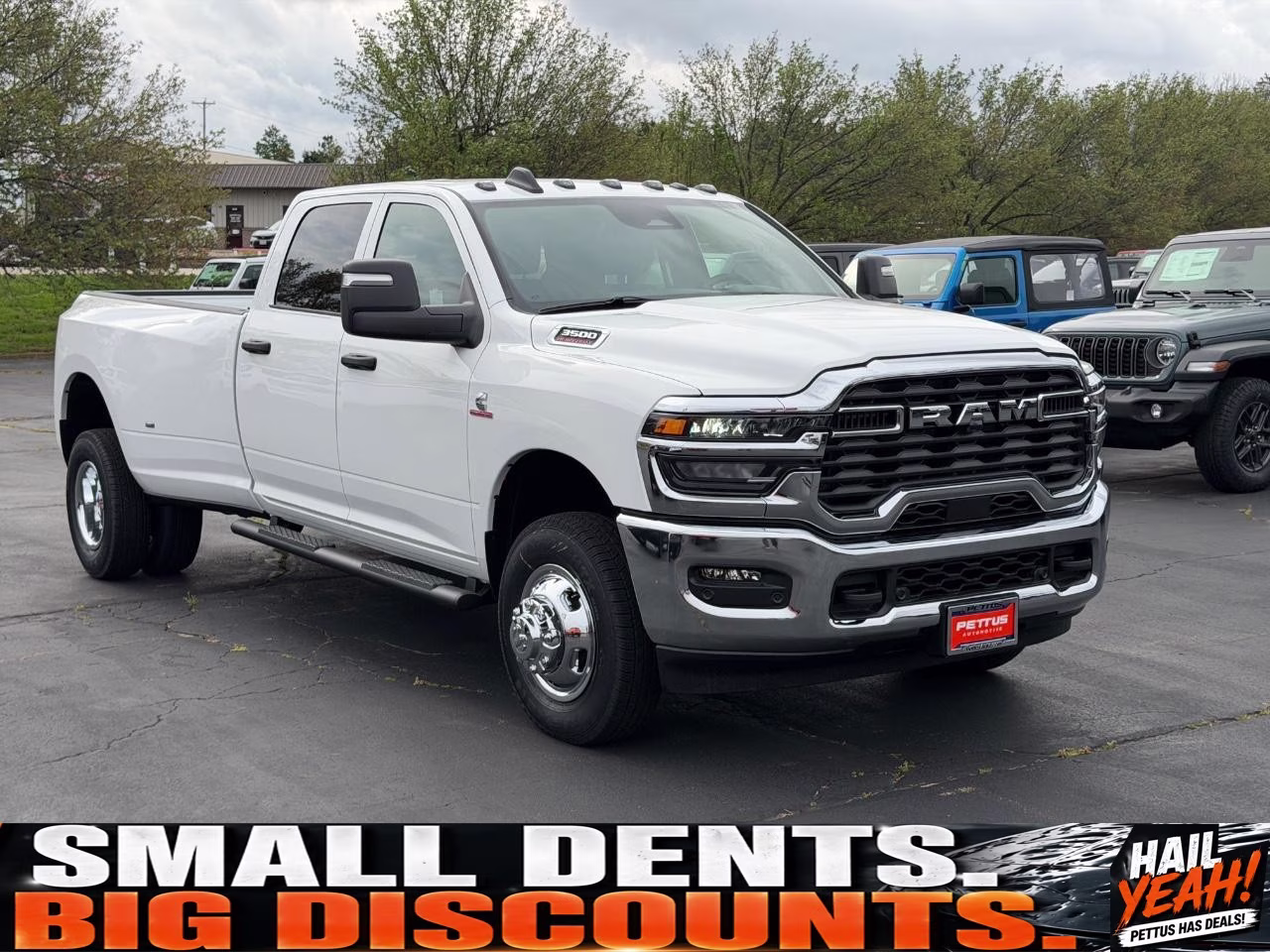2026 Bright White Clearcoat Ram 3500 Tradesman 4X4 Truck
