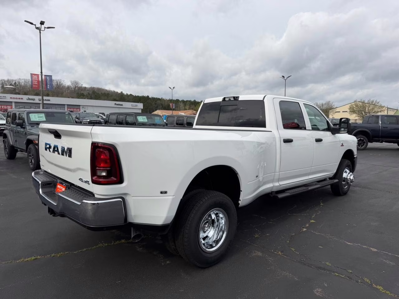 2026 Bright White Clearcoat Ram 3500 Tradesman 4X4 Truck