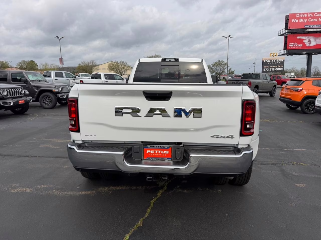 2026 Bright White Clearcoat Ram 3500 Tradesman 4X4 Truck