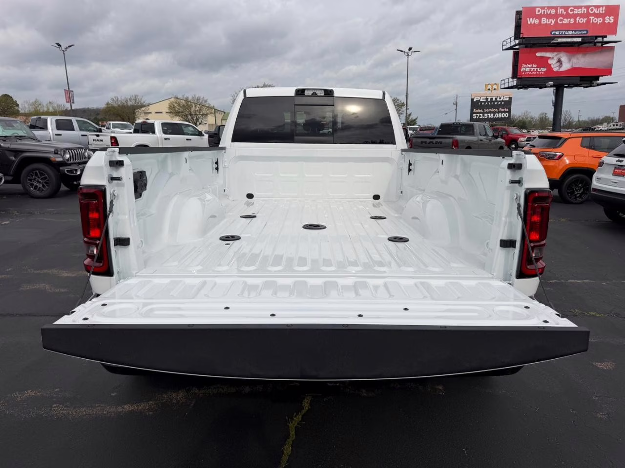 2026 Bright White Clearcoat Ram 3500 Tradesman 4X4 Truck
