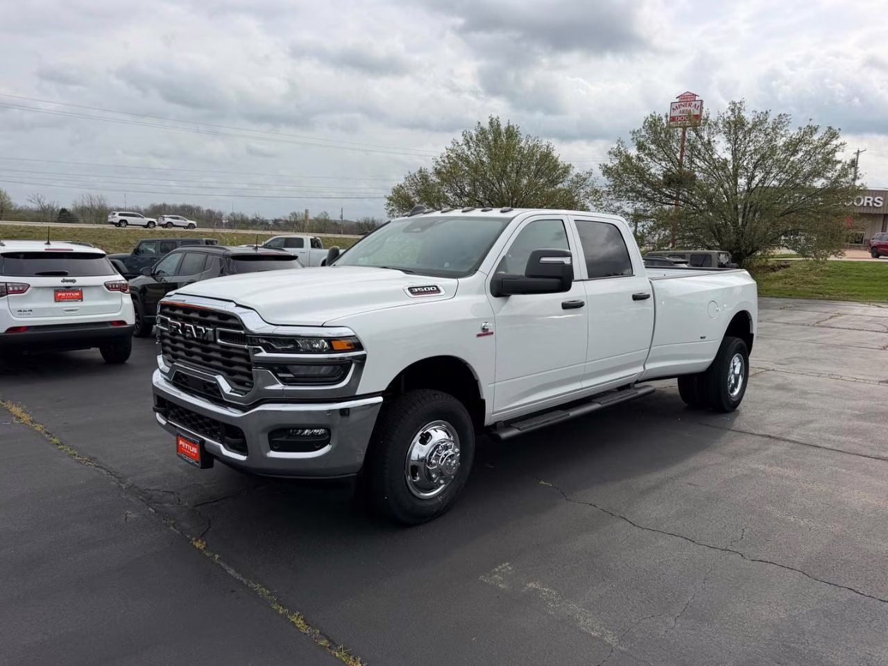 2026 Bright White Clearcoat Ram 3500 Tradesman 4X4 Truck