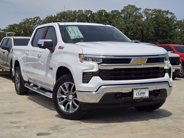 2026 Summit White Chevrolet Silverado 1500 LT 4X4 Truck