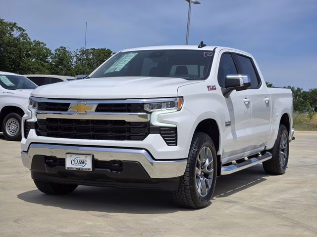 2026 Summit White Chevrolet Silverado 1500 LT 4X4 Truck
