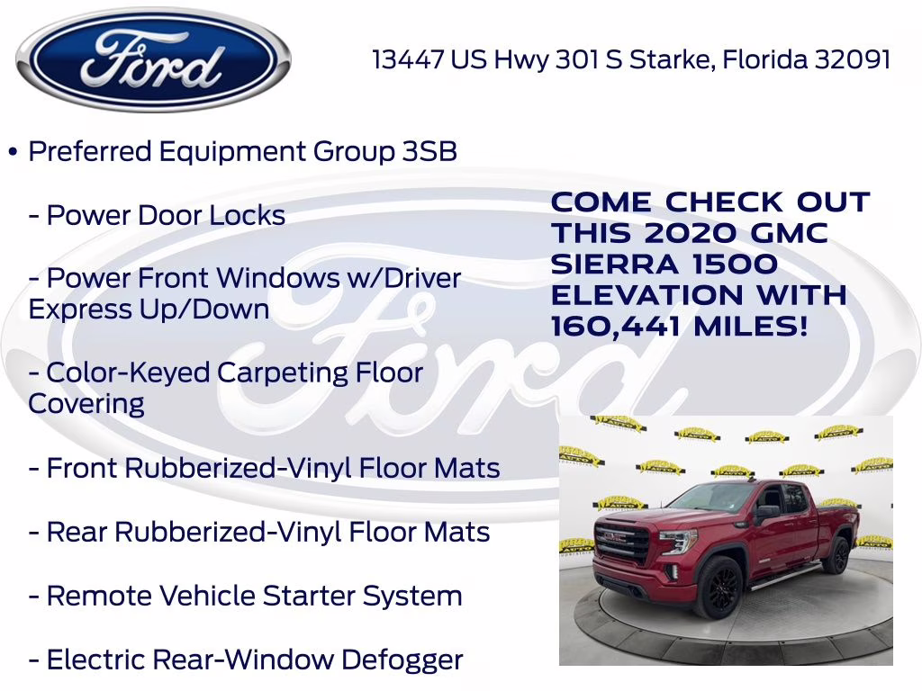 2020 Red Quartz Tintcoat GMC Sierra 1500 Elevation RWD Truck