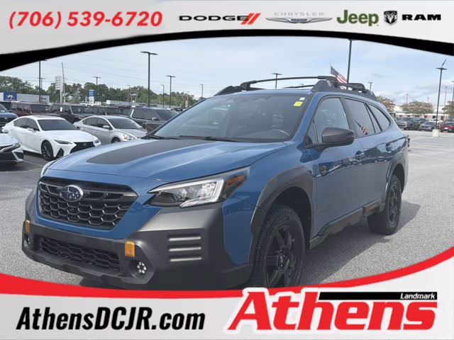 2023 Geyser Blue Subaru Outback Wilderness AWD SUV