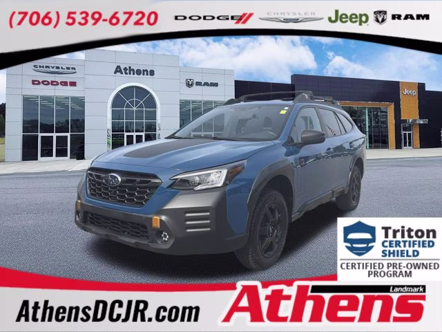 2023 Geyser Blue Subaru Outback Wilderness AWD SUV