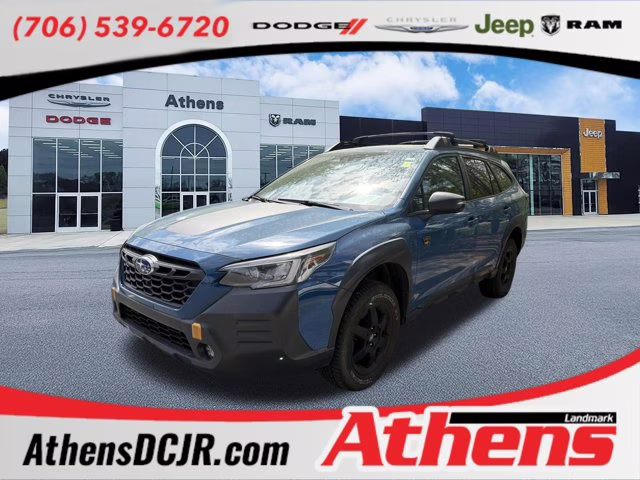 2023 Geyser Blue Subaru Outback Wilderness AWD SUV