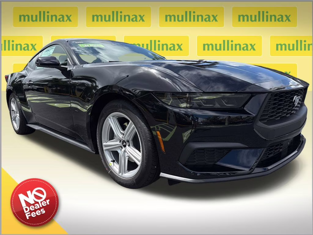 2026 Shadow Black Ford Mustang EcoBoost RWD Coupe