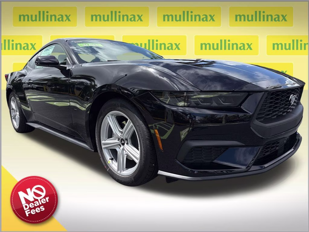 2026 Shadow Black Ford Mustang EcoBoost RWD Coupe