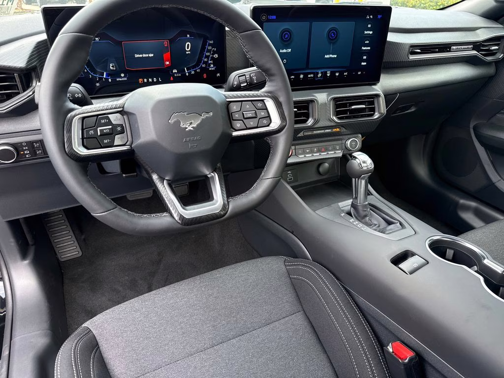 2026 Shadow Black Ford Mustang EcoBoost RWD Coupe