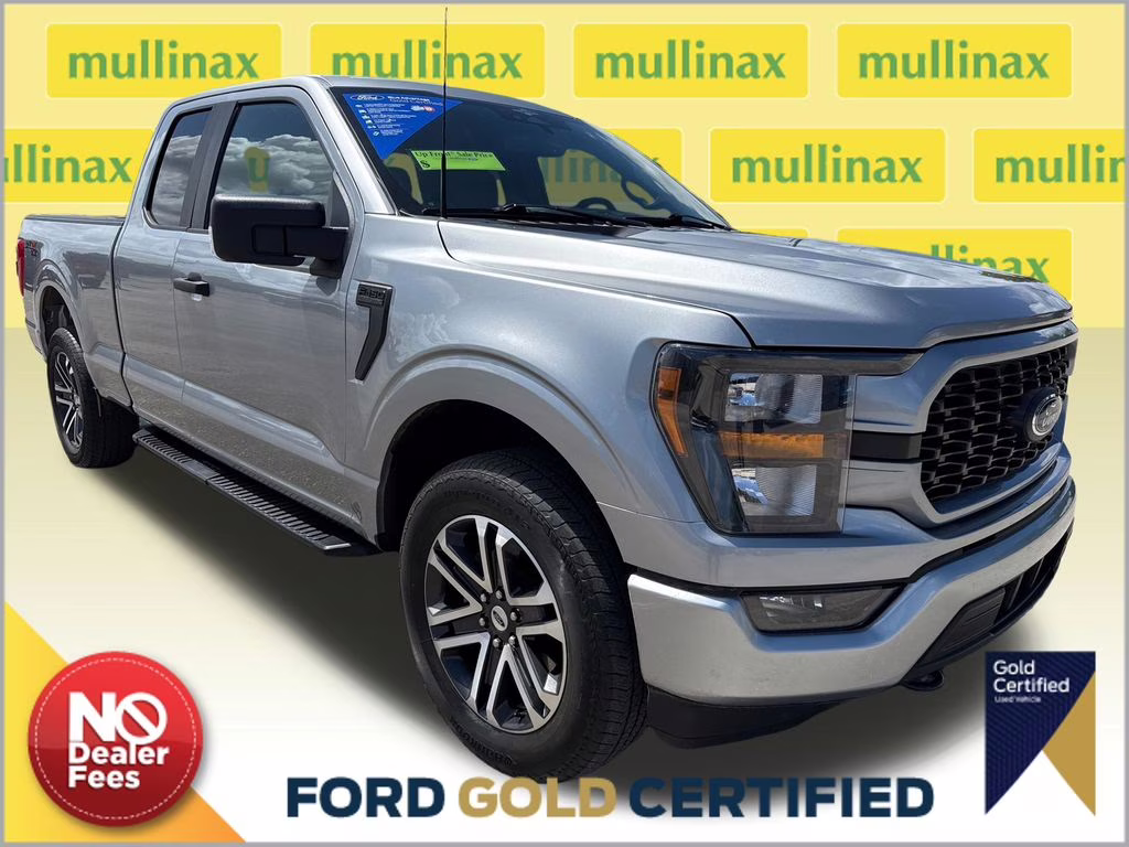 2023 Iconic Silver Metallic Ford F-150 STX 4X4 Truck