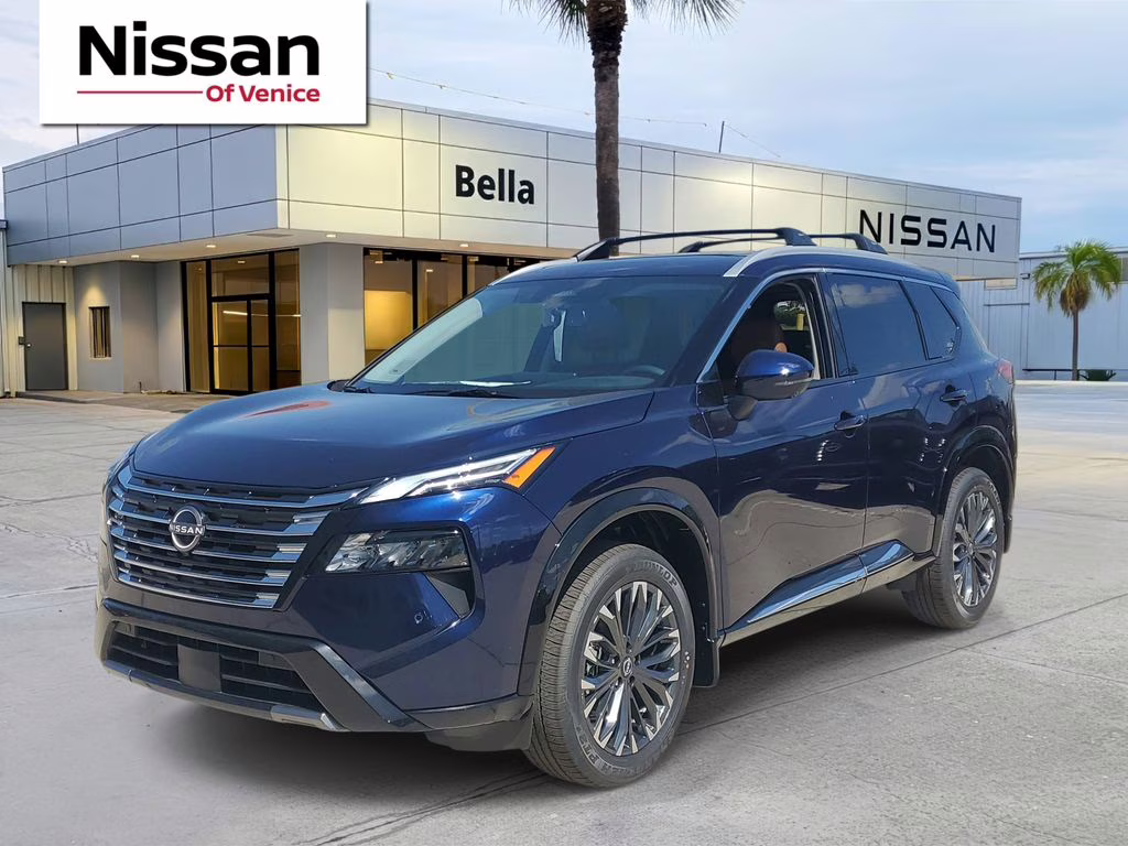 2026 Deep Ocean Blue Pearl Nissan Rogue Platinum AWD SUV