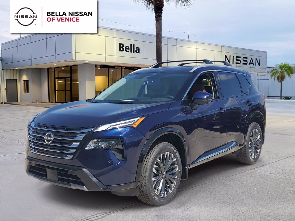 2026 Deep Ocean Blue Pearl Nissan Rogue Platinum AWD SUV