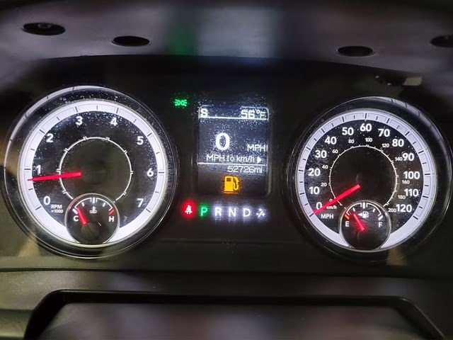 2023 Bright White Clearcoat Ram 1500 SLT 4X4 Truck