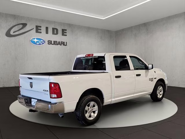 2023 Bright White Clearcoat Ram 1500 SLT 4X4 Truck