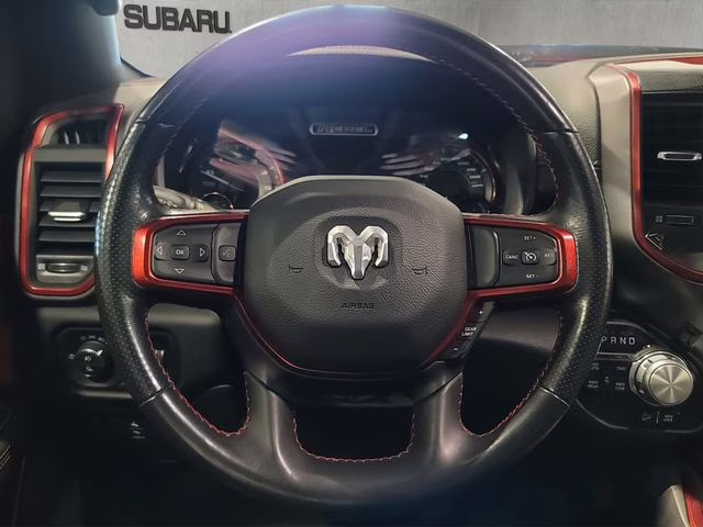 2021 Flame Red Clearcoat Ram 1500 Rebel 4X4 Truck