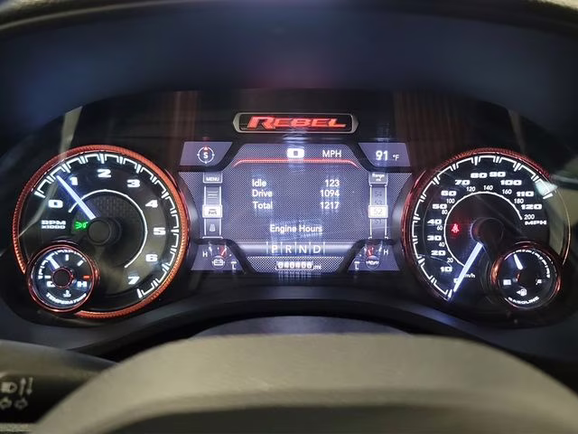 2021 Flame Red Clearcoat Ram 1500 Rebel 4X4 Truck