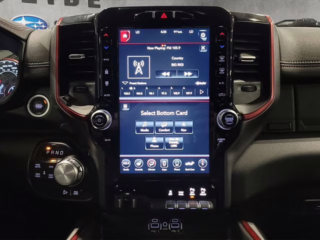 2021 Flame Red Clearcoat Ram 1500 Rebel 4X4 Truck