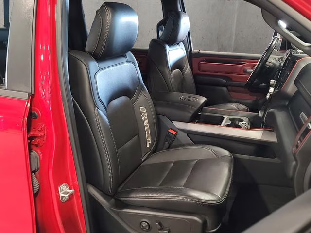 2021 Flame Red Clearcoat Ram 1500 Rebel 4X4 Truck