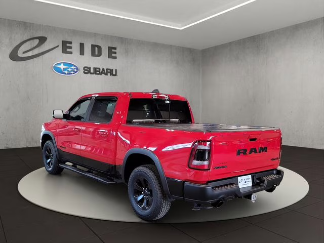 2021 Flame Red Clearcoat Ram 1500 Rebel 4X4 Truck