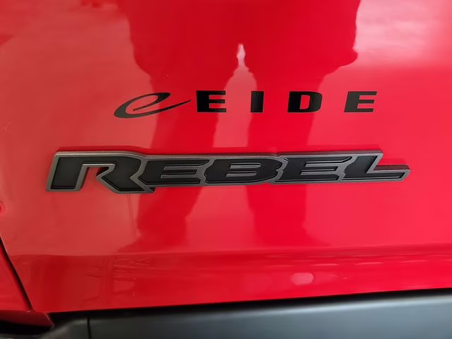 2021 Flame Red Clearcoat Ram 1500 Rebel 4X4 Truck