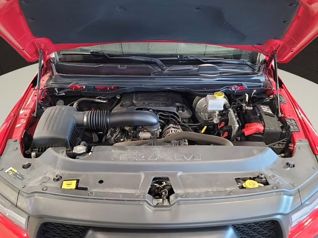 2021 Flame Red Clearcoat Ram 1500 Rebel 4X4 Truck